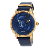 Versace Medusa Alchemy Quartz Blue Dial Ladies Watch VE6F00223 - The Watches Men & Co