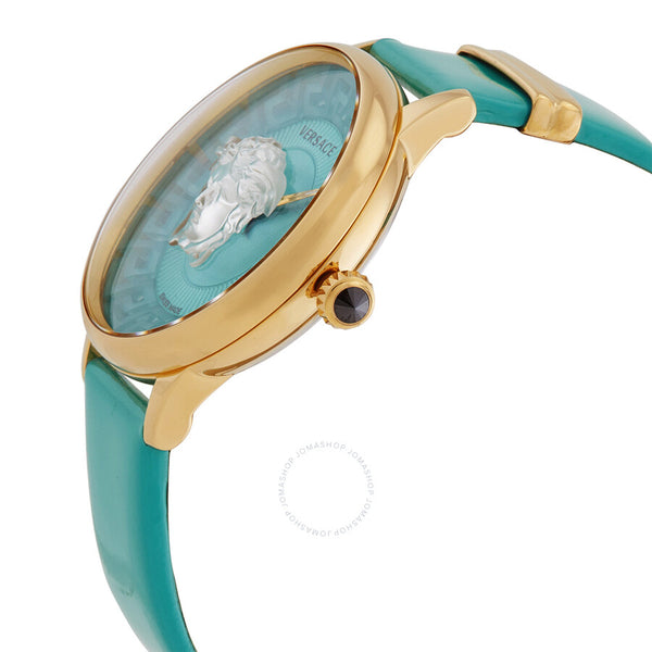 Versace Medusa Alchemy Quartz Light Green Dial Ladies Watch VE6F00723 - The Watches Men & Co #2