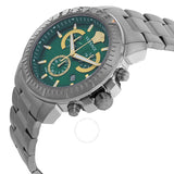 Versace New Chrono Chronograph Quartz Green Dial Men's Watch VE2E00821 - The Watches Men & Co #2