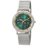 Versace New Generation Quartz Green Dial Ladies Watch VE3M01123 - The Watches Men & Co