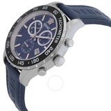 Versace New Hellen Chronograph Quartz Blue Dial Men's Watch VEPCA0124 - The Watches Men & Co #2