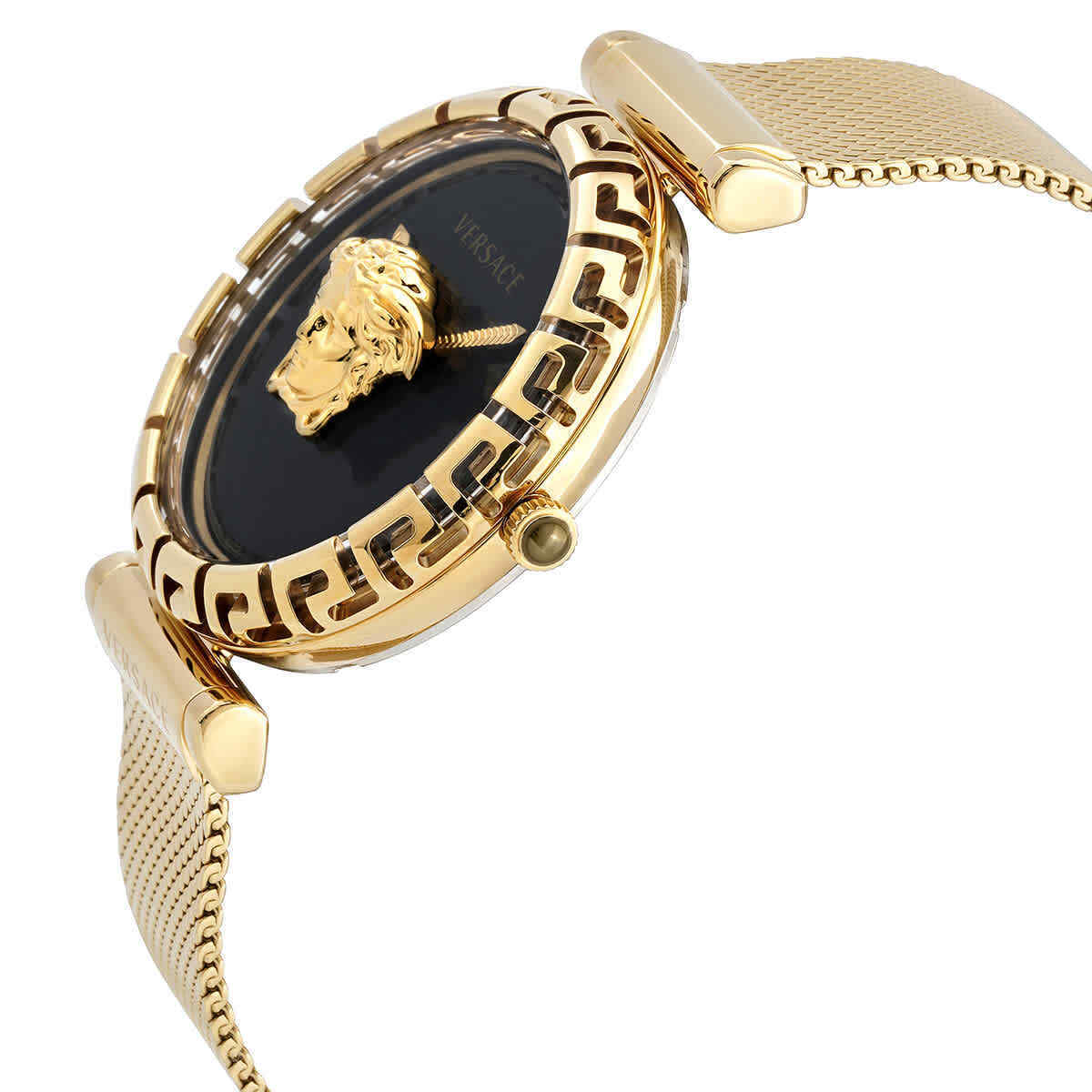 Versace Palazzo Empire Greca Quartz Black Dial Ladies Watch VEDV00519 - Watch