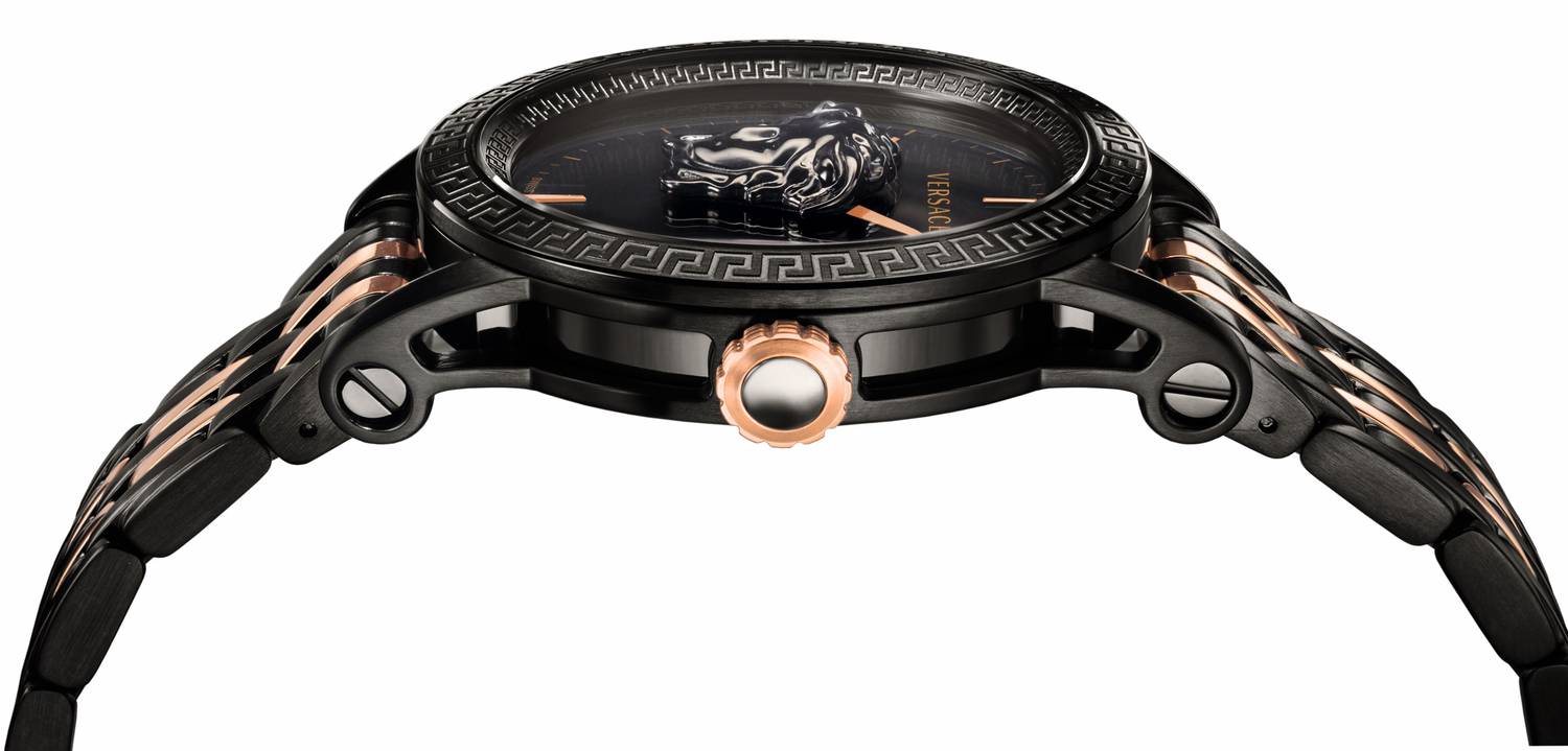 Versace Palazzo Empire Quartz Black Dial Men’s Watch VERD00618 - Watch