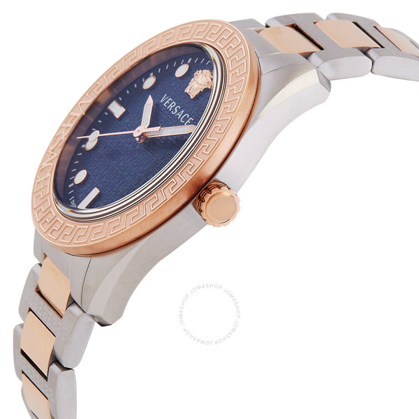 Versace Quartz Men's Navy Dial Watch VE2T00724 - The Watches Men & Co #2