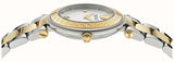 Versace Reve White Textured Dial Two-Tone Swiss Movt Women's Watch - VE8B00724