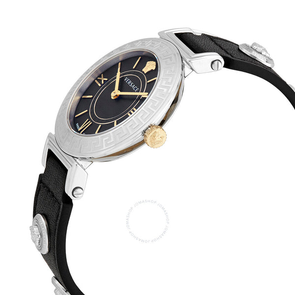 Versace Tribute Quartz Black Dial Ladies Watch VEVG00120 - The Watches Men & Co #2