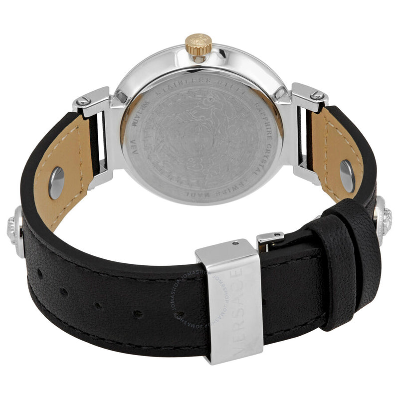 Versace Tribute Quartz Black Dial Ladies Watch VEVG00120 - The Watches Men & Co #3