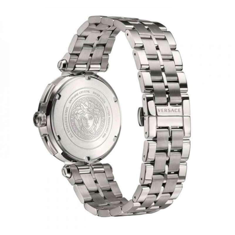 Versace V-Racer Chronograph Silver Men's Watch VBR040017 - The Watches Men & CO #3