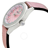 Versace V-Code Quartz Pink Dial Ladies Watch VE8I00124 - The Watches Men & Co #2