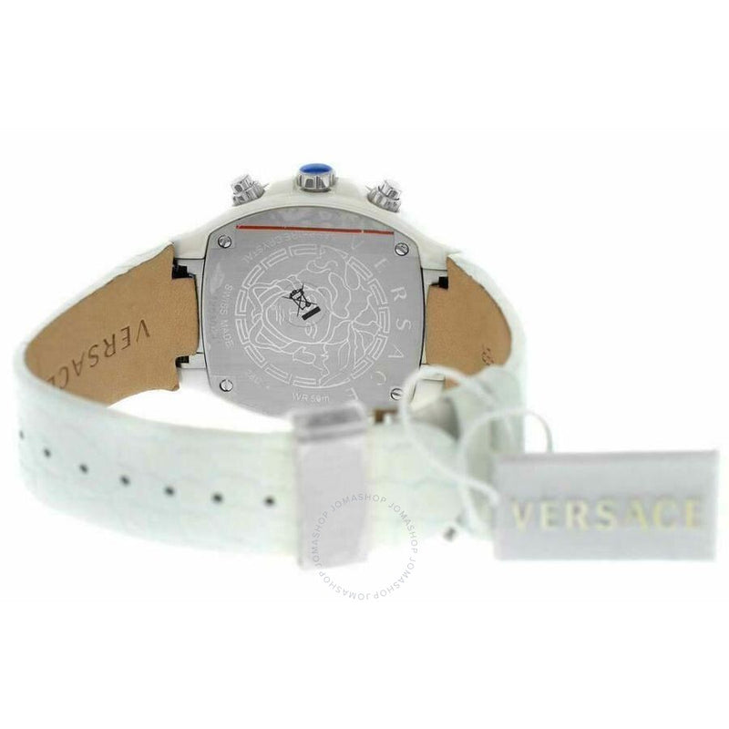 Versace Versace DV Chronograph Quartz White Dial Ladies Watch 28CCS1D001 - The Watches Men & Co #4