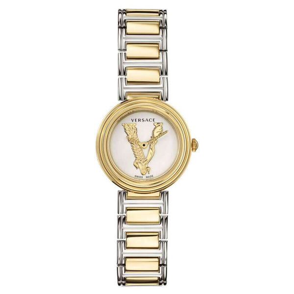 Versace Virtus Quartz Silver Dial Ladies Watch VET300721 - Watch