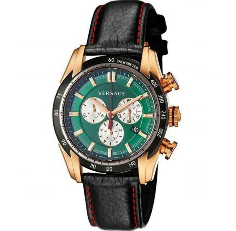 Versave V-Ray Chronograph Green Dial Men’s Watch VDB050014 - Watch