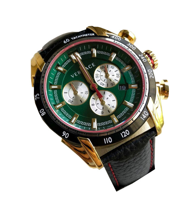 Versave V-Ray Chronograph Green Dial Men's Watch  VDB050014 - The Watches Men & CO