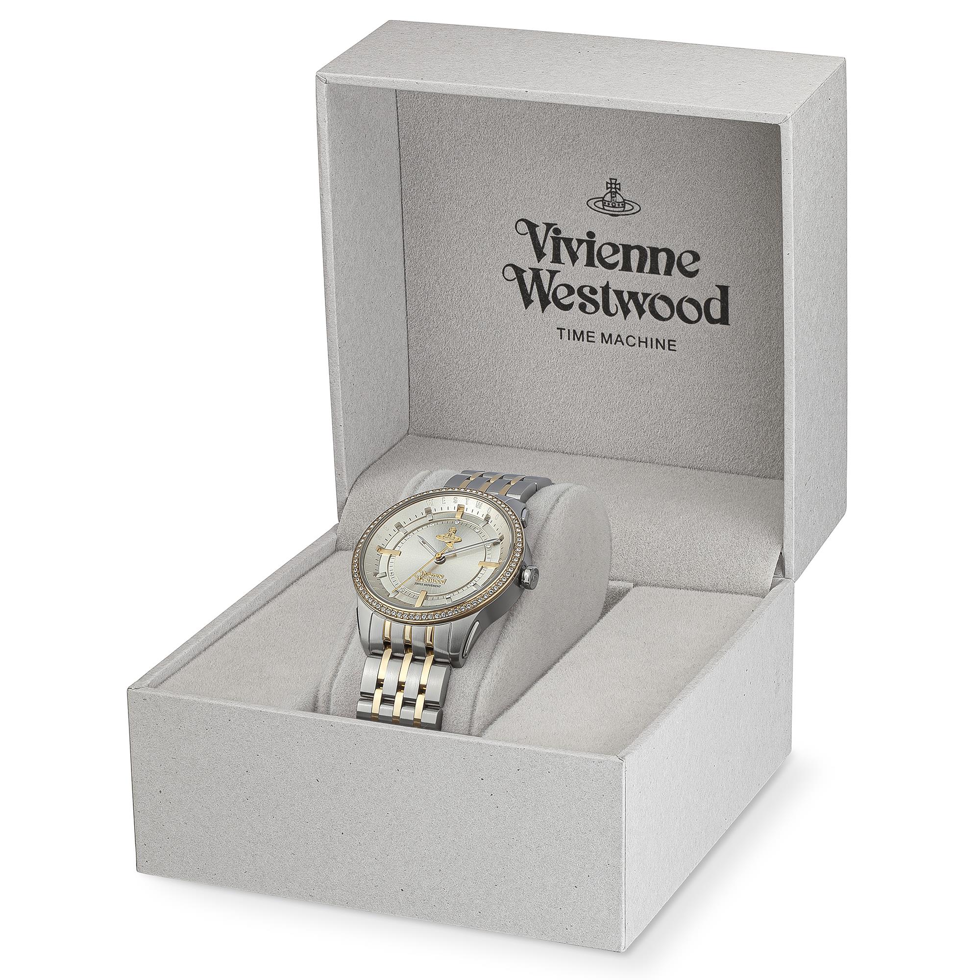 Vivienne Westwood East End ladies watch in original branded presentation box with protective cushion