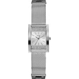 Guess Nouveau Diamond Silver Dial Ladies Watch W0127L1