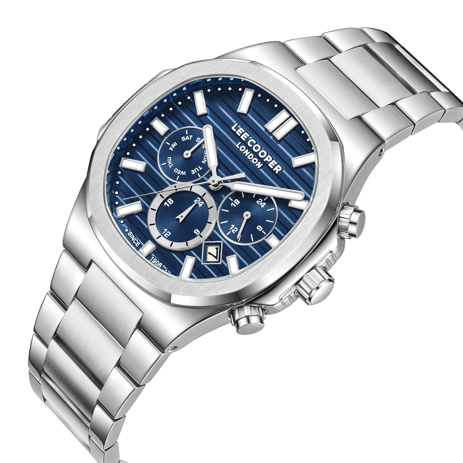 Lee Cooper Silver Stainless Steel Watch LC08272.390 LC08272.390 - Image 2