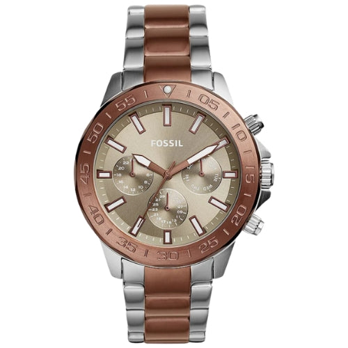Fossil Bannon Multifunction Copper-Tone Stainless Steel Men's Watch BQ2502
