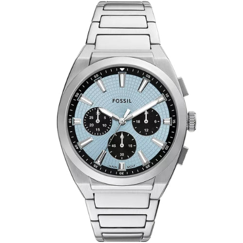 Fossil Everett Chronograph Stainless Steel Men's Watch - FS6105