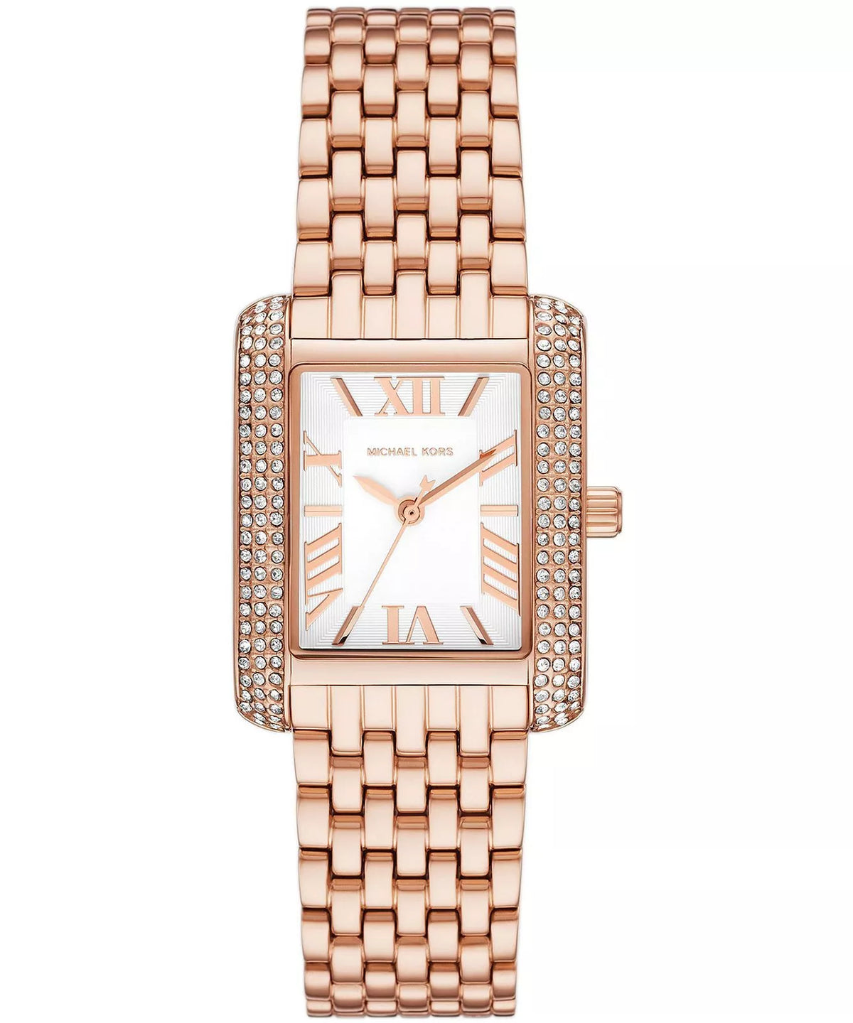 Michael Kors Emery Pavé Rose Gold-Tone Women's Watch - MK4743