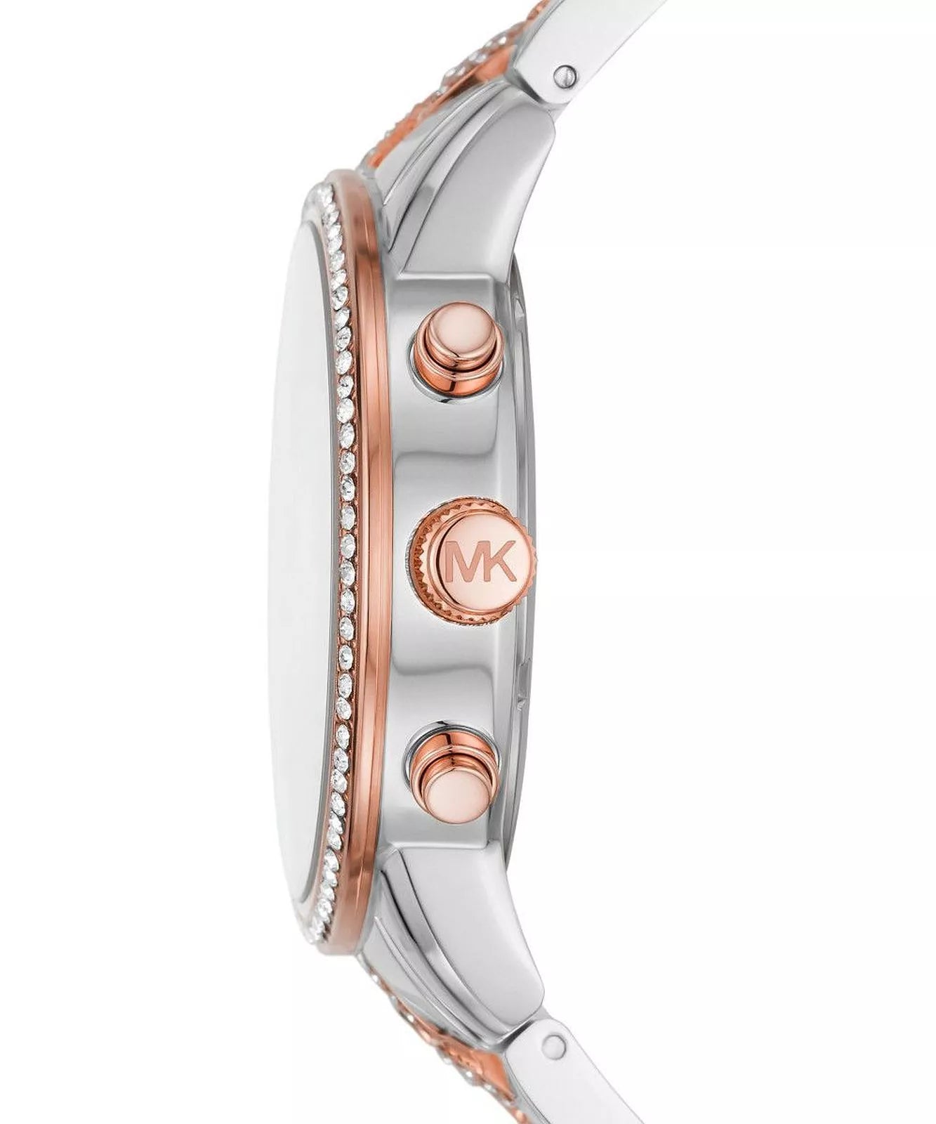 Michael Kors Ritz Chronograph Quartz Crystal White Dial Ladies Watch MK6938