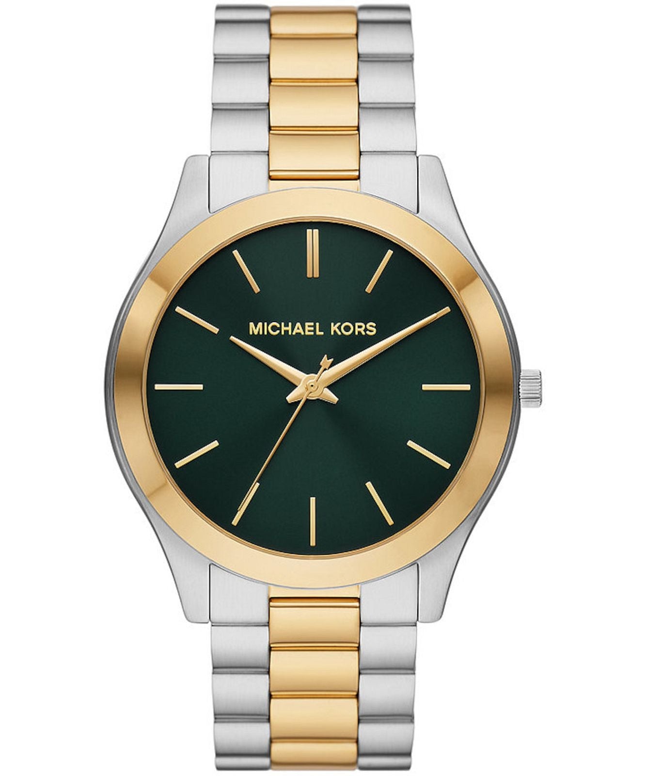 Michael Kors Slim Runway Quartz Green Dial Men's Watch MK9149