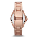 Fossil Cecile Multifunction Rose Dial Ladies Watch AM4483