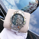 Michael Kors Bradshaw Chronograph Black Dial Silver Unisex Watch MK5705 - The Watches Men & CO #4
