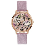 Guess Mariposa Pink Strap Women's Watch GW0008L2
