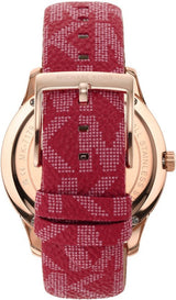 Michael Kors Runway Analogue Red Dial Women's Watch MK7179 - The Watches Men & CO #3