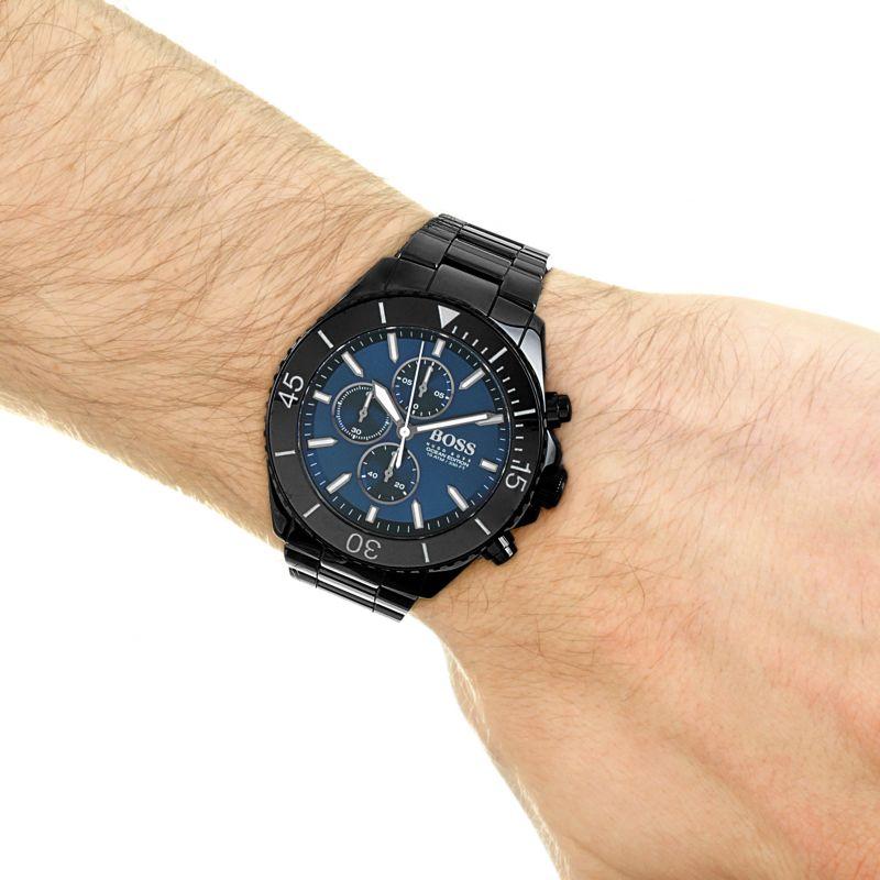 Hugo Boss Ocean Edition Blue Dial Men's Watch#1513743 - The Watches Men & CO #4