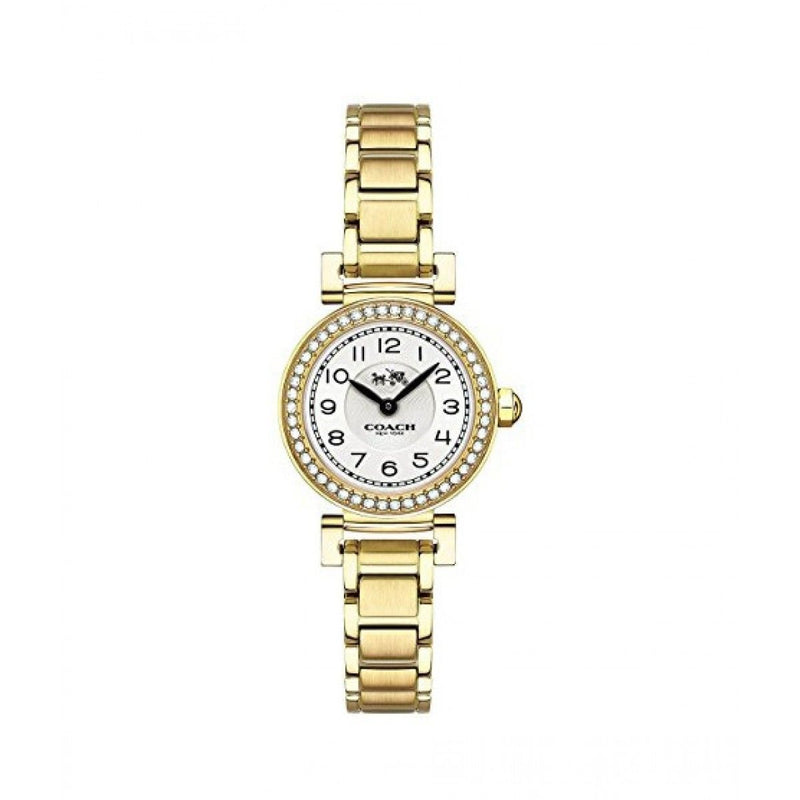 Coach Gold Tone Swarovski Crystal Women's Watch  14502403 - The Watches Men & CO