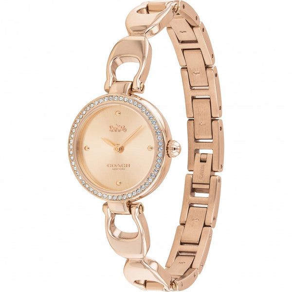 Coach Park Quartz Crystal Rose Dial Ladies Watch 14503172