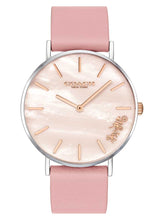 Coach Perry Quartz Peach Mother of Pearl Dial Ladies Watch 14503244