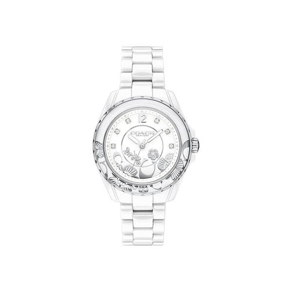 Coach Preston White Women's Watch  14503464 - The Watches Men & CO