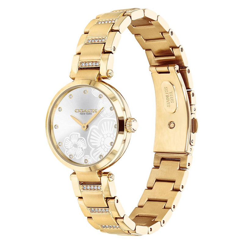 Coach Park Gold Stainless Steel Women's Watch 14503625 - The Watches Men & CO #2