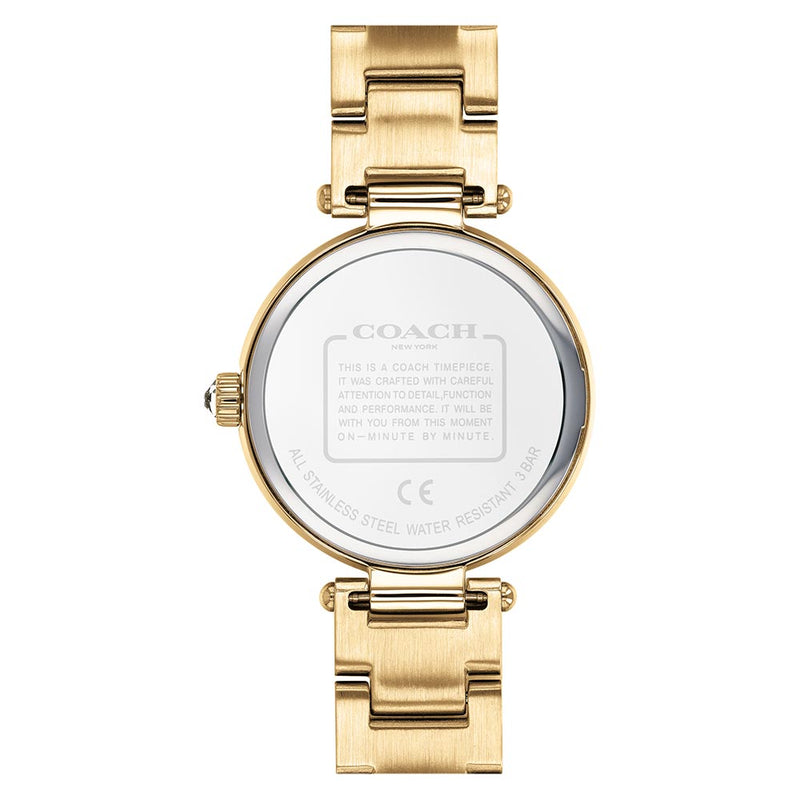 Coach Park Gold Stainless Steel Women's Watch 14503625 - The Watches Men & CO #3