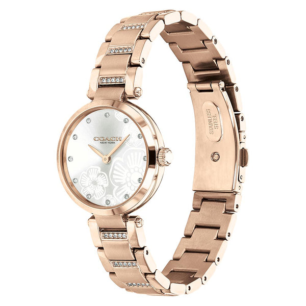 Coach Park Rose Gold Stainless Steel Women's Watch 14503626 - The Watches Men & CO #2