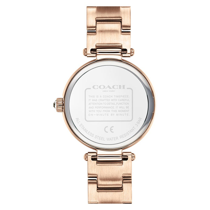 Coach Park Rose Gold Stainless Steel Women's Watch 14503626 - The Watches Men & CO #3