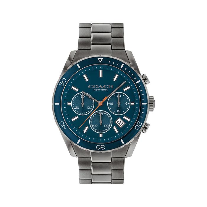 Coach Preston Chronograph Gunmetal Men's Watch  14602516 - The Watches Men & CO