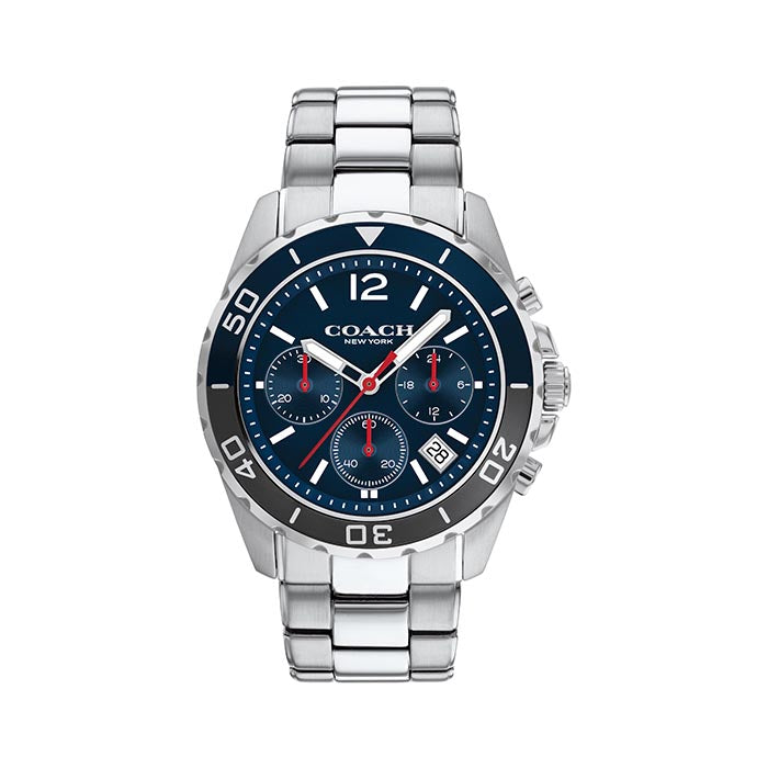 Coach Kent Blue Dial Chronograph Men's Watch  14602555 - The Watches Men & CO