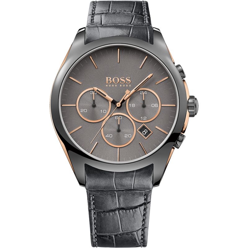 Hugo Boss Onyx Chronograph Men's Watch  1513366 - The Watches Men & CO