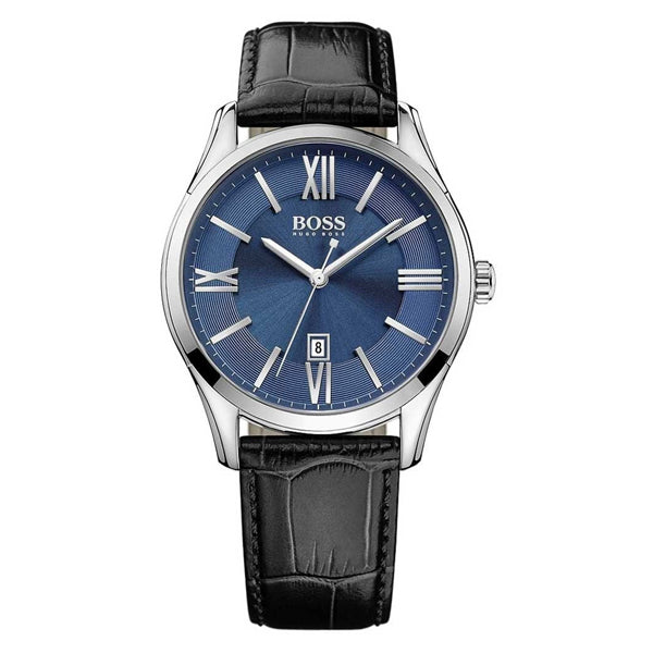 Hugo Boss Ambassador Blue Dial Men's Watch  1513386 - The Watches Men & CO