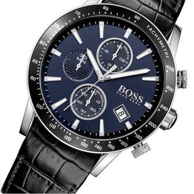 Hugo Boss Rafale Chronograph Blue Dial Men's Watch 1513391 - The Watches Men & CO #4