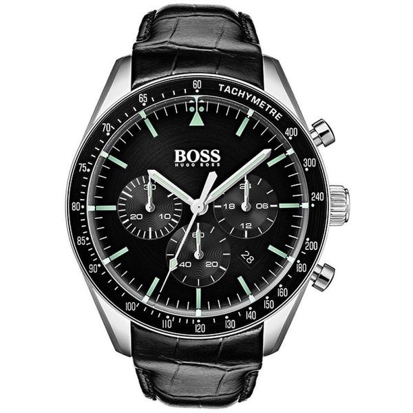 Hugo Boss Trophy Chronograph Black Dial Men's Watch  1513625 - The Watches Men & CO