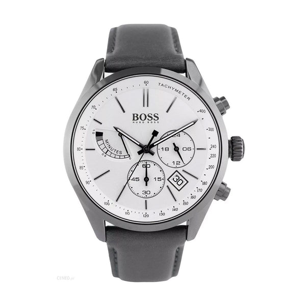 Hugo Boss Grand Prix Grey Dial Men's Watch  1513633 - The Watches Men & CO