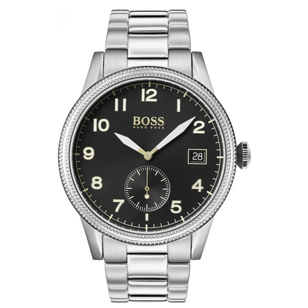 Hugo Boss Legacy Black Dial Men's Watch  1513671 - The Watches Men & CO