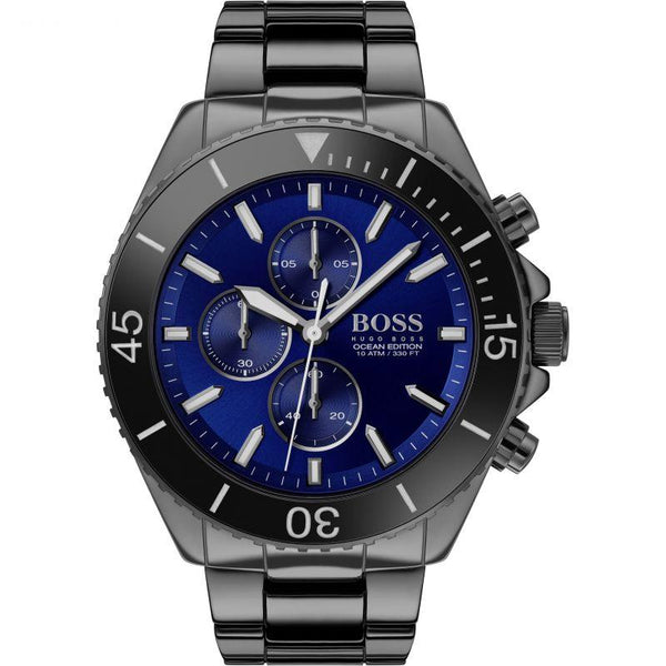 Hugo Boss Ocean Edition Blue Dial Men's Watch #1513743 - The Watches Men & CO