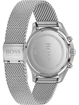 Hugo Boss Associate Silver Mesh Men's Watch 1513805 - The Watches Men & CO #3