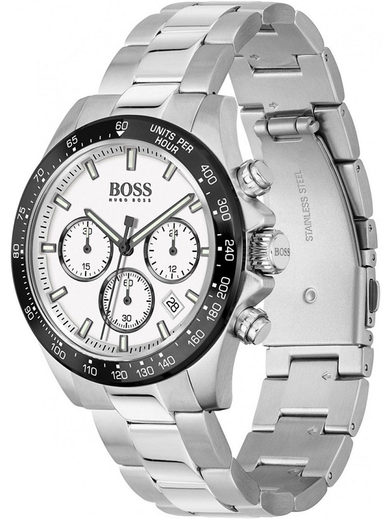 Hugo Boss Hero Silver Chronograph Men's Watch 1513875 - The Watches Men & CO #2