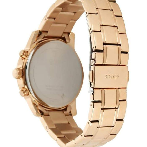 Guess Mini Sunrise Diamond Rose Gold Ladies Watch W0623L2 - The Watches Men & CO #2